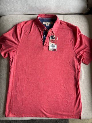 Polo talla M English Laundry Rojo