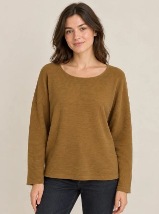 Camiseta Manga Larga Camel Talla L