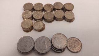 Lote 74 Monedas de 5 Pesetas (1982-2000)