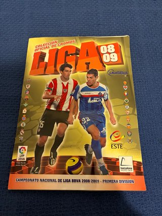 Álbum de Cromos Liga 08/09