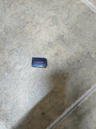 Botón de encendido para lavavajillas Bosch