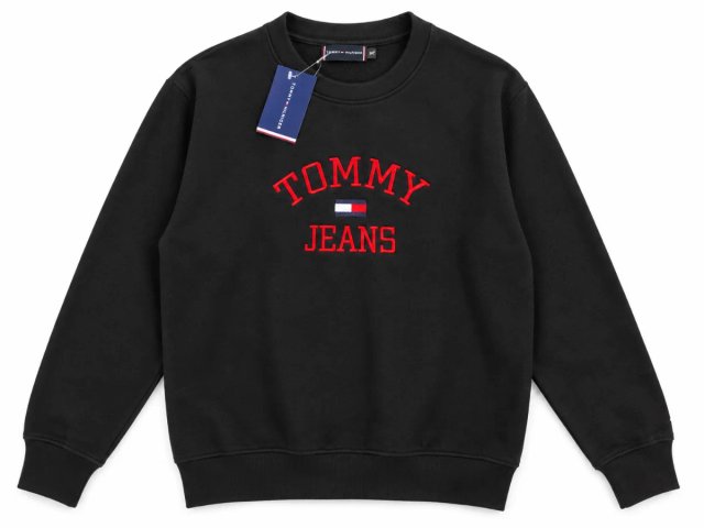 Sudadera Tommy Jeans Negra Talla XL