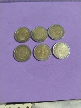 Lote de 6 Monedas Conmemorativa (Lote número 7)