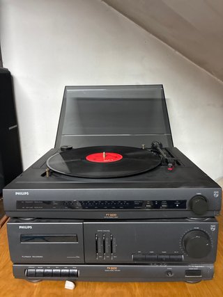 Equipo de música vintage Philips serie 9100