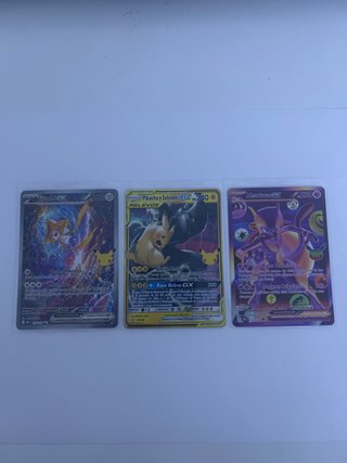 3 Cartas Pokémon GX