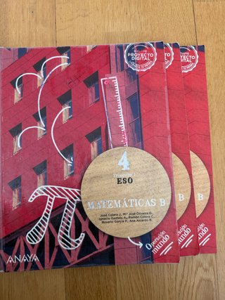 Matemáticas B, 4 ESO, Operación mundo ( 3 libros)