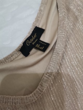 Camiseta Dorada October Talla L