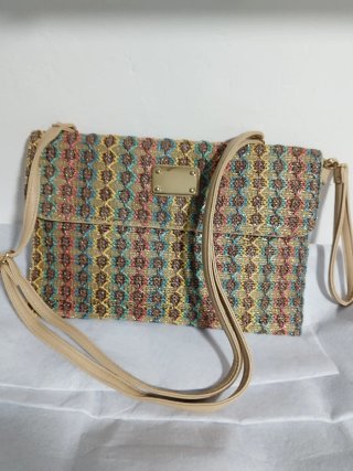 Bolso de mano y hombro multicolor