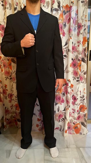 Traje Negro Clásico