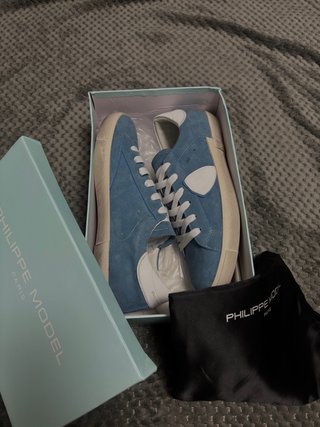 Zapatillas Philippe Model Azules