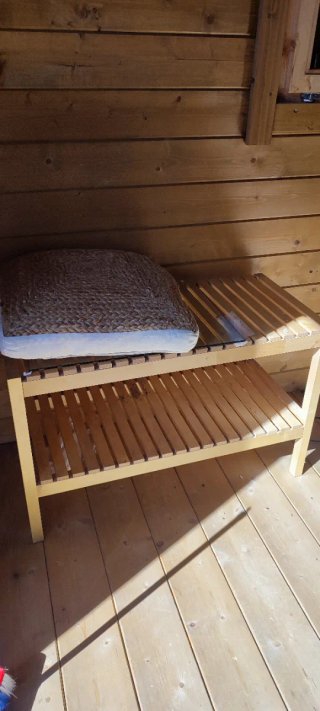 Banqueta de madera
