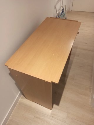 Escritorio de madera
