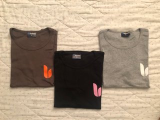 3 Camisetas Manga Corta Ishikawa Talla M