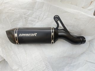 Escape Dominator HP6 negro BMW R1300GS + dbkiller