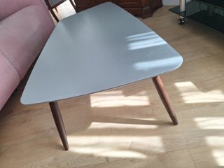 Mesa de centro con esquinas redondeadas