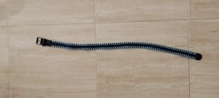 Cinturón Trenzado Azul para Niño