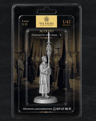 Via Sacra Acólito con Cirial V 1/42