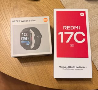 Xiaomi Redmi 17C 5G y Redmi Watch 6 Lite