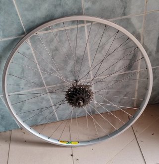 Rueda Trasera Bicicleta montaña  622 .