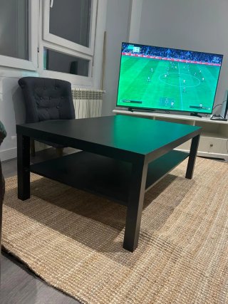 Mesa de centro IKEA negra