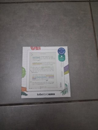 Kobo Libra Colour Bianco