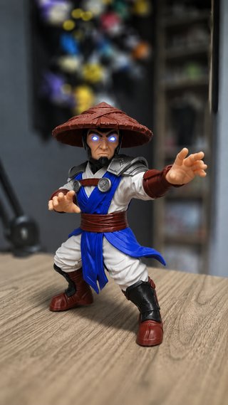 Figura Raiden - Mortal Kombat | 25cm | 3D