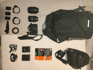 Lote Fotografía Nikon Profesional