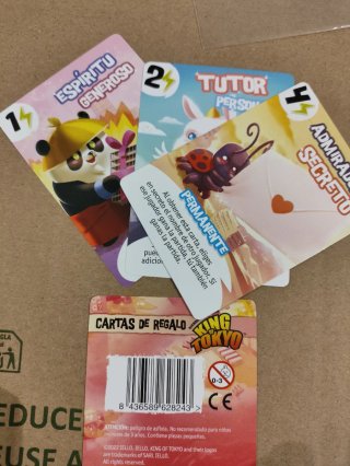 Cartas de Regalo King of Tokyo