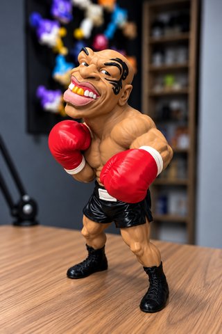 Mike Tyson | 30cm | 3D