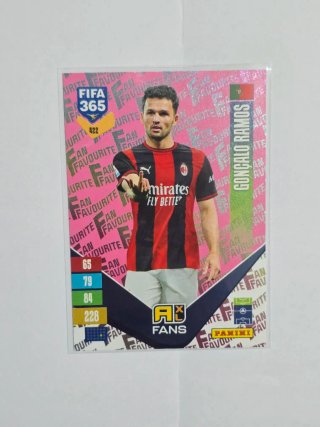 Cromo Panini FIFA 365 Gonçalo Ramos Fan Favourite