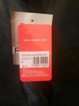 Neopreno Speedo Female MS-1 Talla M. Para Mujer.