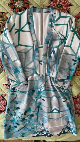 Vestido Jeu Poitrine Estampado