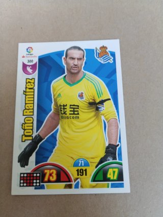 Toño Ramírez, Nº300 (Real Sociedad) Adrenalyn XL