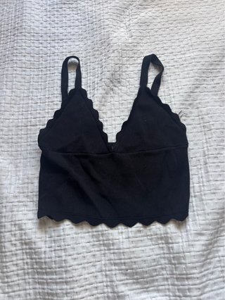 Top Negro Bershka