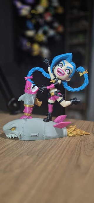 Figura Jinx - League of Legends | 3D