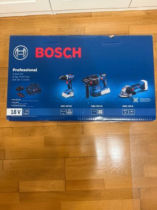 Kit Bosch Professional 3 Herramientas 18V