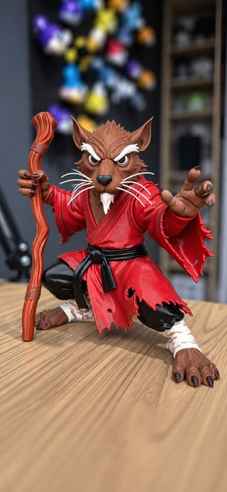 Figura Splinter | 25cm | 3D