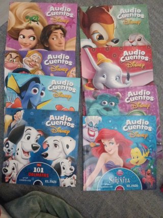Audio cuentos Disney varios titulos