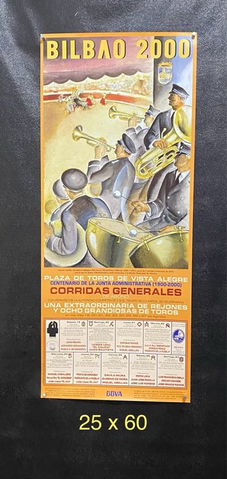 Cartel Plaza de Toros Bilbao 2000