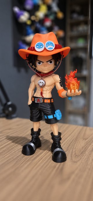 Figura Ace - One Piece | 25cm | 3D