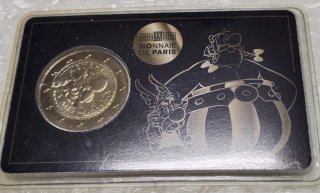 Moneda 2 Euros Francia 2021 Astérix