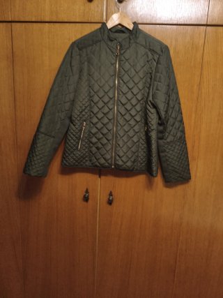 Chaqueta Acolchada Verde Oliva