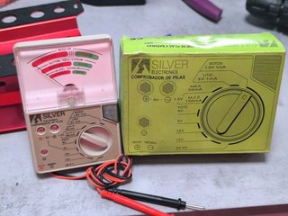 Comprobador de Pilas Silver Electronics