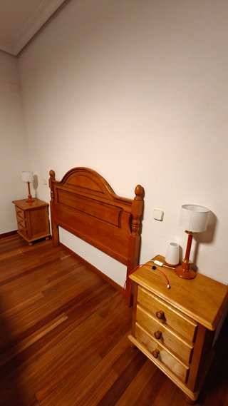 Conjunto Dormitorio Madera de Pino