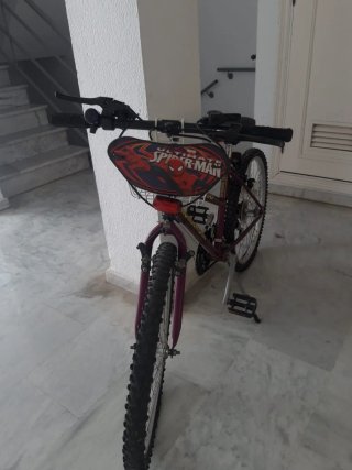 Bicicleta Infantil Spider-Man 18 Velocidades