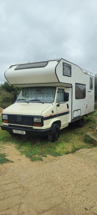 Autocaravana Fiat Ducato hymer histórica