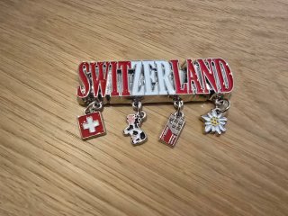 Imán de Nevera Souvenir Suiza