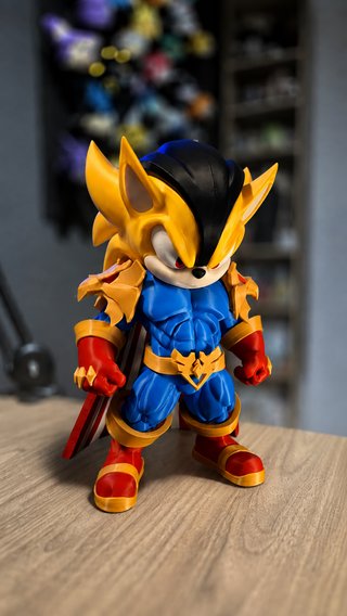 Figura Sonic El patriota - The Boys | 25cm | 3D