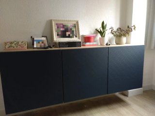 Mueble BESTA IKEA 3 Módulos