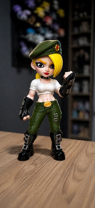 Figura Sonya Blade - Mortal Kombat | 25cm | 3D